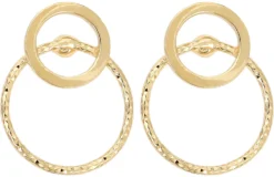 Bijou Brigitte Ohrringe 925Er Silber|Ohrringe 925Er Silber>Ohrstecker - Designer Circles gold