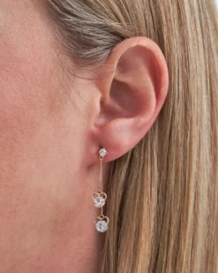 Bijou Brigitte Für Bestimmte Personen|Ohrringe Gold>Ohrstecker - Double Love gold