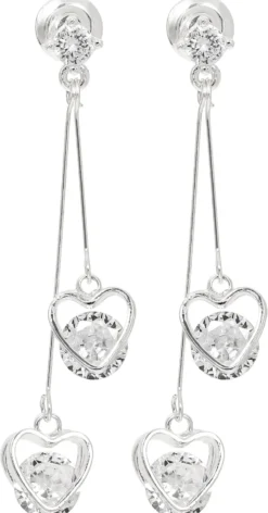 Bijou Brigitte Ohrstecker>Ohrstecker - Double Shine silber