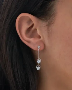 Bijou Brigitte Ohrstecker>Ohrstecker - Double Shine silber