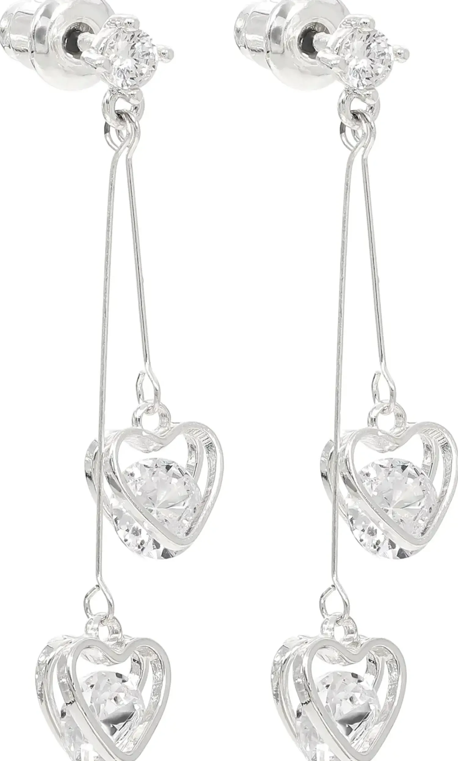 Bijou Brigitte Ohrstecker>Ohrstecker - Double Shine silber