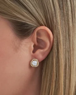 Bijou Brigitte Ohrringe Gold|Ohrstecker>Ohrstecker - Dreamy Shine gold