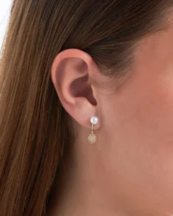 Bijou Brigitte Perlenschmuck|Für Bestimmte Personen>Ohrstecker - Dual Glow gold, weiß