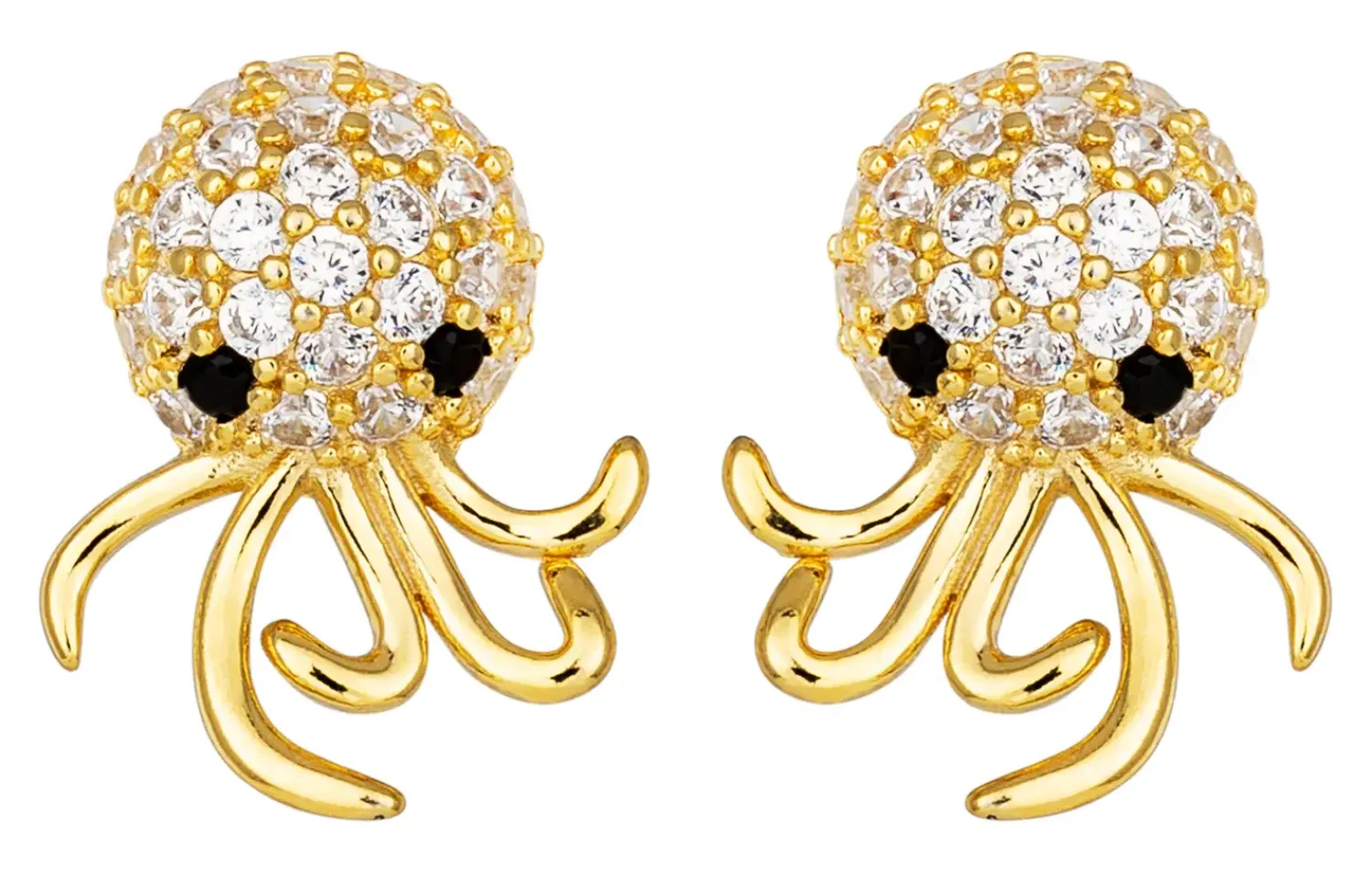 Bijou Brigitte Ohrringe Gold|Ohrstecker>Ohrstecker - Eight Arms gold