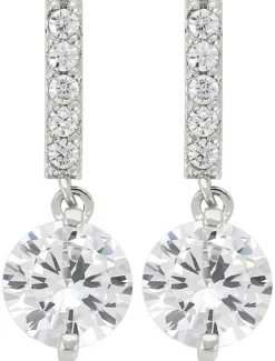 Bijou Brigitte Brautohrringe|Brautschmuck>Ohrstecker - Elegance Shine silber