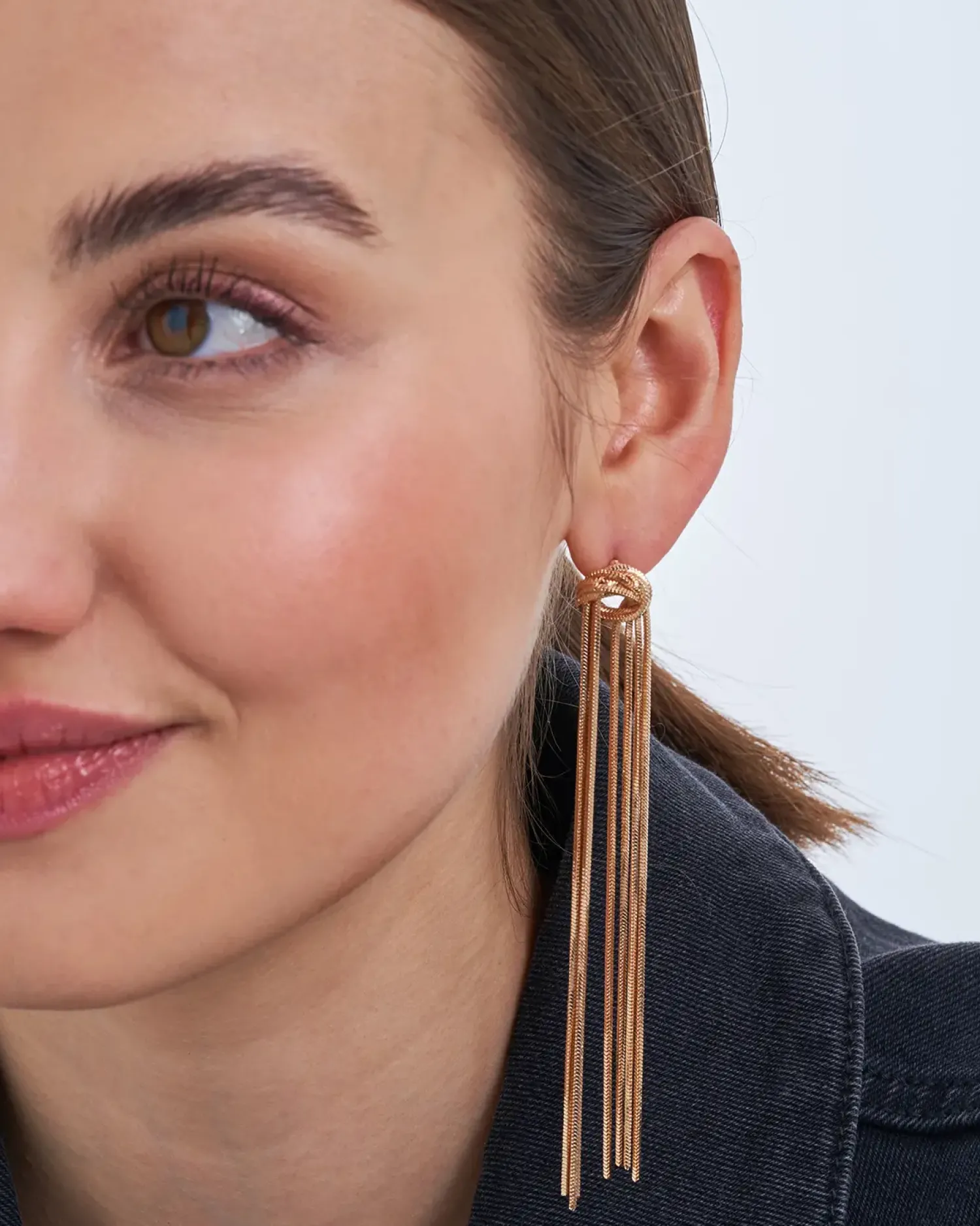 Bijou Brigitte Ohrringe Gold|Ohrstecker>Ohrstecker - Elegant Knot gold