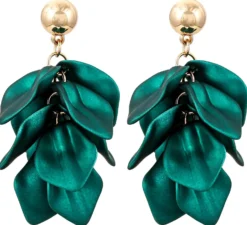 Bijou Brigitte Ohrstecker>Ohrstecker - Emerald Leaves grün