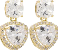 Bijou Brigitte Ohrringe Gold|Ohrstecker>Ohrstecker - Fizzy Hearts gold