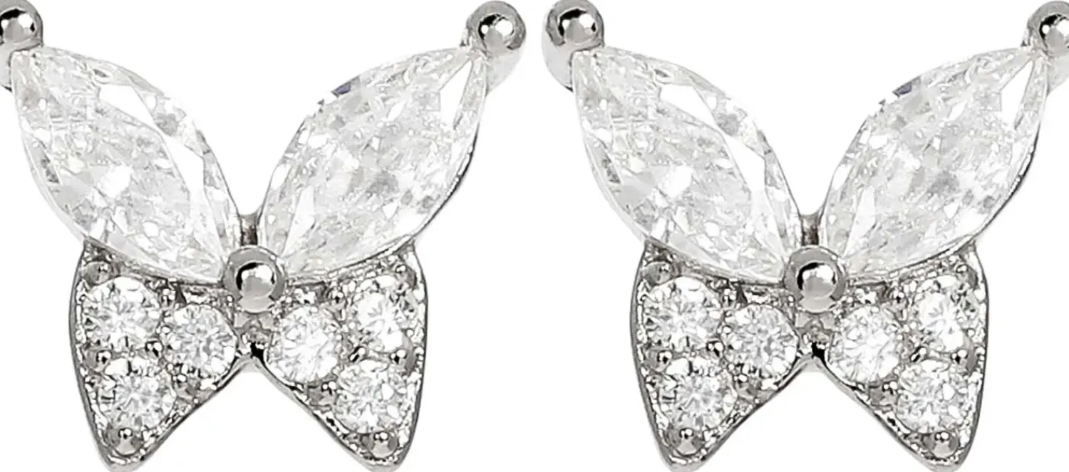 Bijou Brigitte Ohrringe 925Er Silber|Ohrringe 925Er Silber>Ohrstecker - Flattering Silver silber