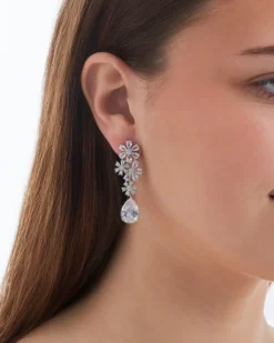 Bijou Brigitte Blumenschmuck|Ohrstecker>Ohrstecker - Floral Light silber