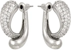 Bijou Brigitte Ohrstecker>Ohrstecker - Front Sparkle silber