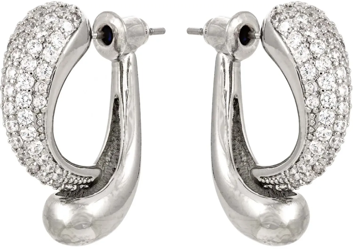 Bijou Brigitte Ohrstecker>Ohrstecker - Front Sparkle silber