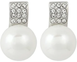 Bijou Brigitte Ohrstecker|Perlenschmuck>Ohrstecker - Glamour Pearl weiß, silber