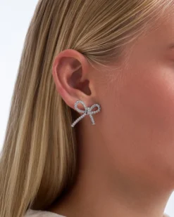 Bijou Brigitte Ohrstecker>Ohrstecker - Gleaming Bow silber