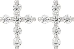 Bijou Brigitte Ohrringe 925Er Silber|Ohrringe 925Er Silber>Ohrstecker - Gleaming Cross silber