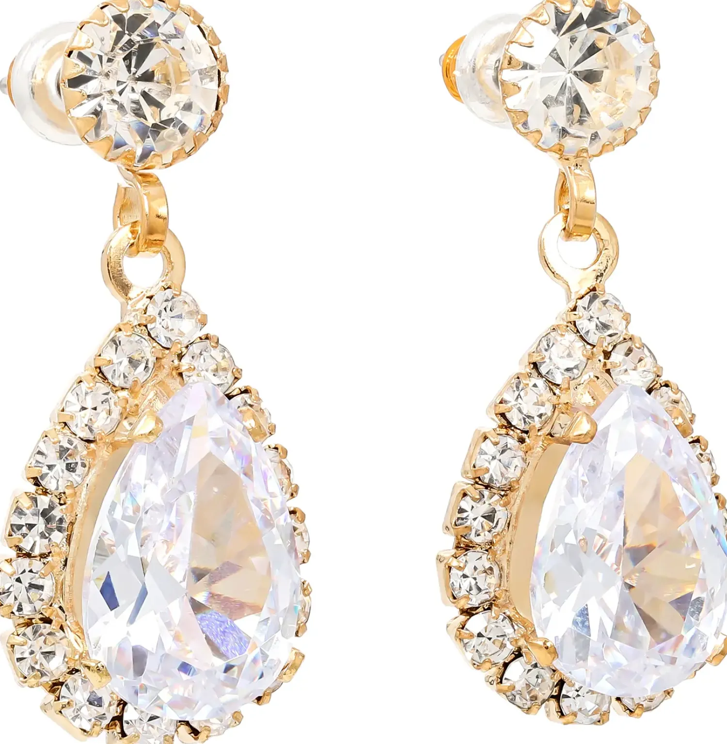 Bijou Brigitte Ohrstecker|Brautohrringe>Ohrstecker - Gleaming Dream gold