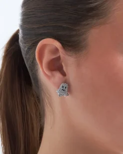 Bijou Brigitte Ohrstecker>Ohrstecker - Gleaming Ghost silber
