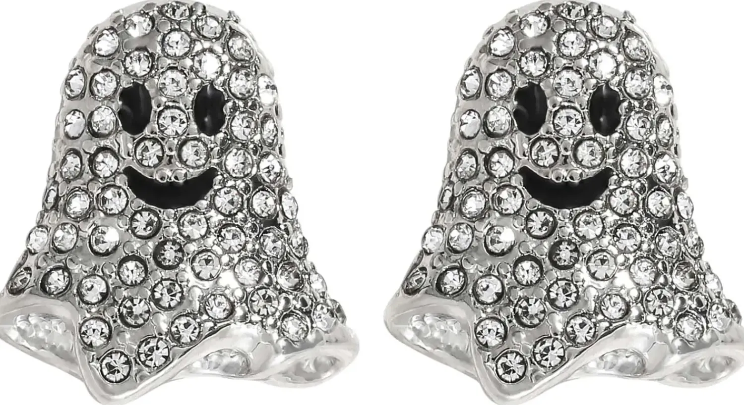 Bijou Brigitte Ohrstecker>Ohrstecker - Gleaming Ghost silber