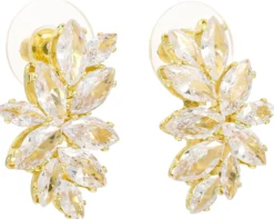 Bijou Brigitte Ohrringe Gold|Ohrstecker>Ohrstecker - Gleaming Leaves gold