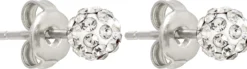 Bijou Brigitte Wasserfester Schmuck|Herrenohrringe>Ohrstecker - Gleaming Steel silber
