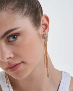Bijou Brigitte Ohrringe Gold|Ohrstecker>Ohrstecker - Gleaming Waterfall gold
