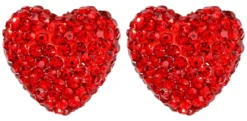 Bijou Brigitte Ohrstecker|Für Bestimmte Personen>Ohrstecker - Glitter Love rot