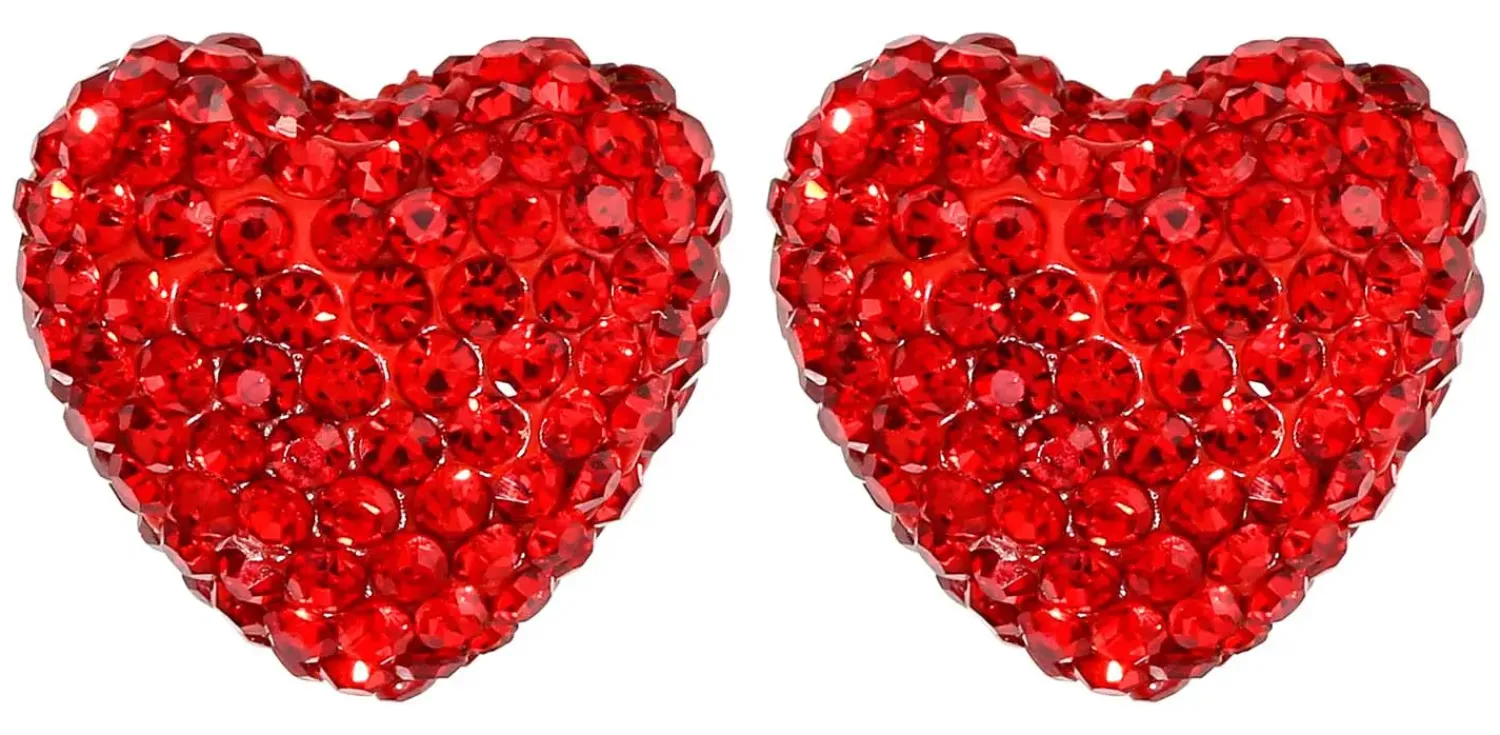Bijou Brigitte Ohrstecker|Für Bestimmte Personen>Ohrstecker - Glitter Love rot