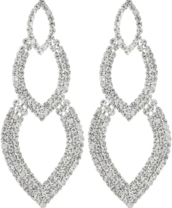 Bijou Brigitte Brautohrringe|Ohrstecker>Ohrstecker - Glittery Moments silber