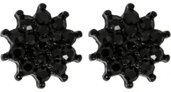 Bijou Brigitte Ohrstecker>Ohrstecker - Gloomy Crystal schwarz
