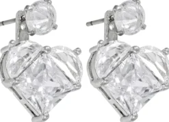 Bijou Brigitte Für Bestimmte Personen|Ohrstecker>Ohrstecker - Glowy Hearts silber