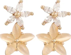 Bijou Brigitte Ohrringe Gold|Blumenschmuck>Ohrstecker - Blossom gold