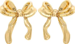 Bijou Brigitte Ohrringe Gold|Ohrstecker>Ohrstecker - en Bows gold