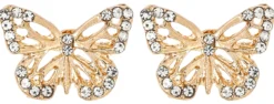 Bijou Brigitte Ohrringe Gold|Ohrstecker>Ohrstecker - en Butterfly gold
