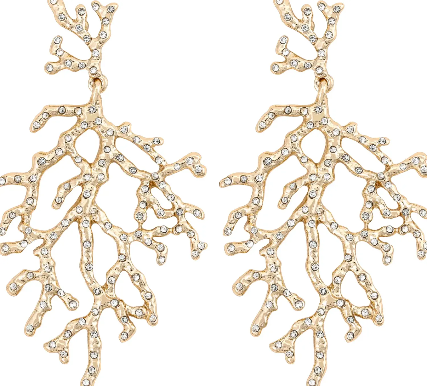 Bijou Brigitte Ohrringe Gold|Maritimer Schmuck>Ohrstecker - en Coral gold