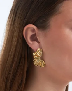 Bijou Brigitte Ohrringe Gold>Ohrstecker - en Fan gold