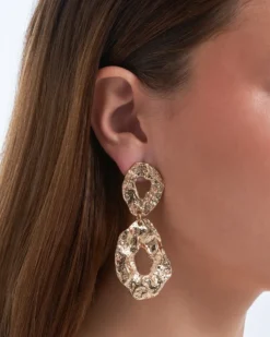Bijou Brigitte Ohrringe Gold|Ohrstecker>Ohrstecker - en Fluid gold