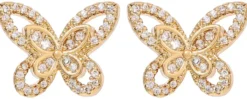 Bijou Brigitte Ohrringe Gold|Ohrstecker>Ohrstecker - en Flutter gold