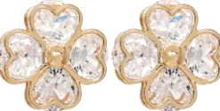 Bijou Brigitte Ohrringe Gold|Ohrstecker>Ohrstecker - en Shamrock gold