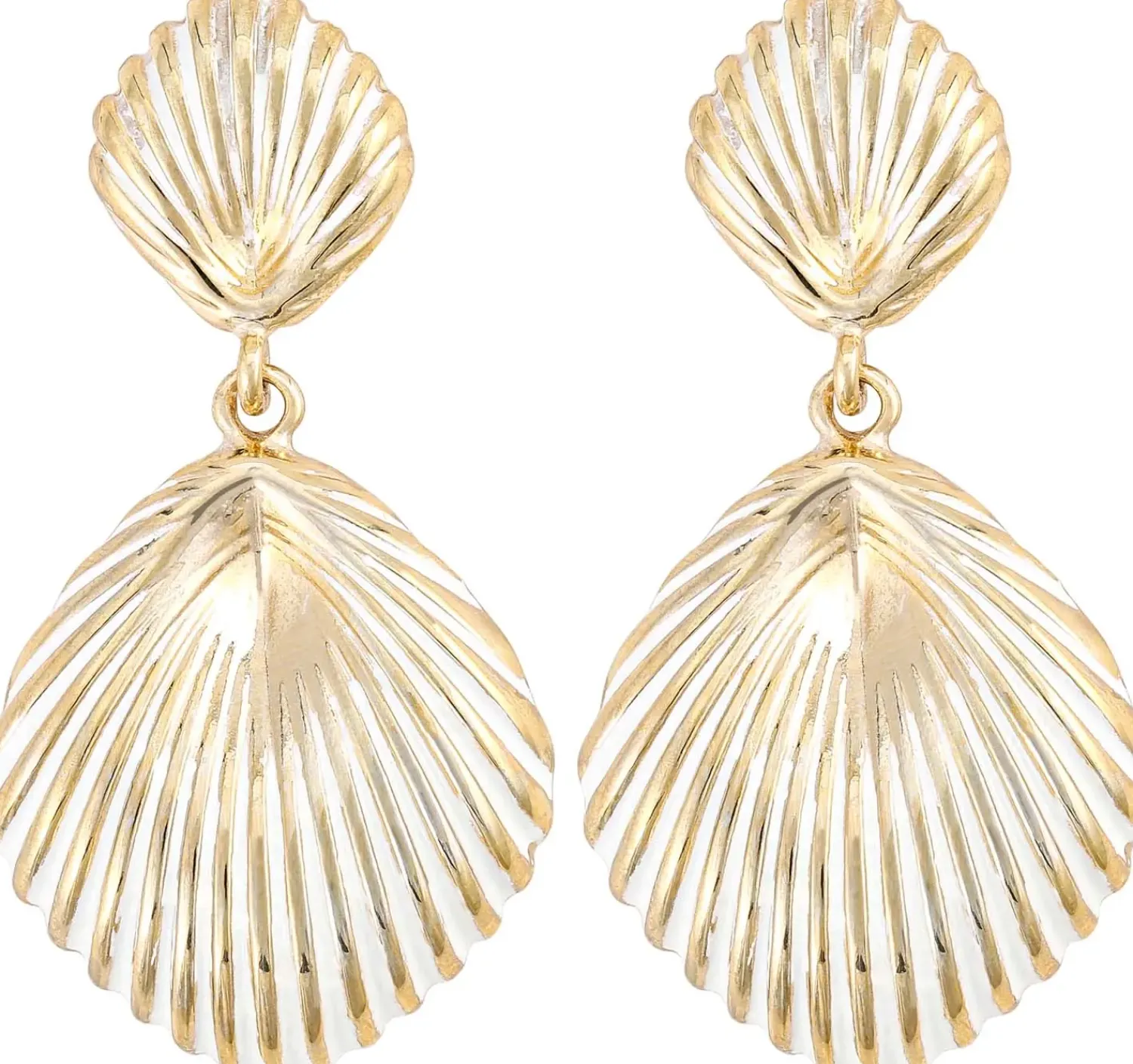 Bijou Brigitte Ohrringe Gold|Maritimer Schmuck>Ohrstecker - en Shoreline gold