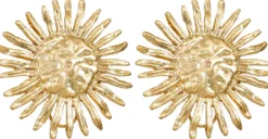 Bijou Brigitte Ohrringe Gold|Boho-Schmuck>Ohrstecker - en Sunflower gold