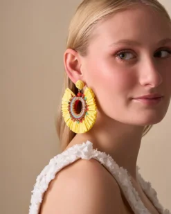 Bijou Brigitte Ohrstecker>Ohrstecker - Golden Sunshine gelb