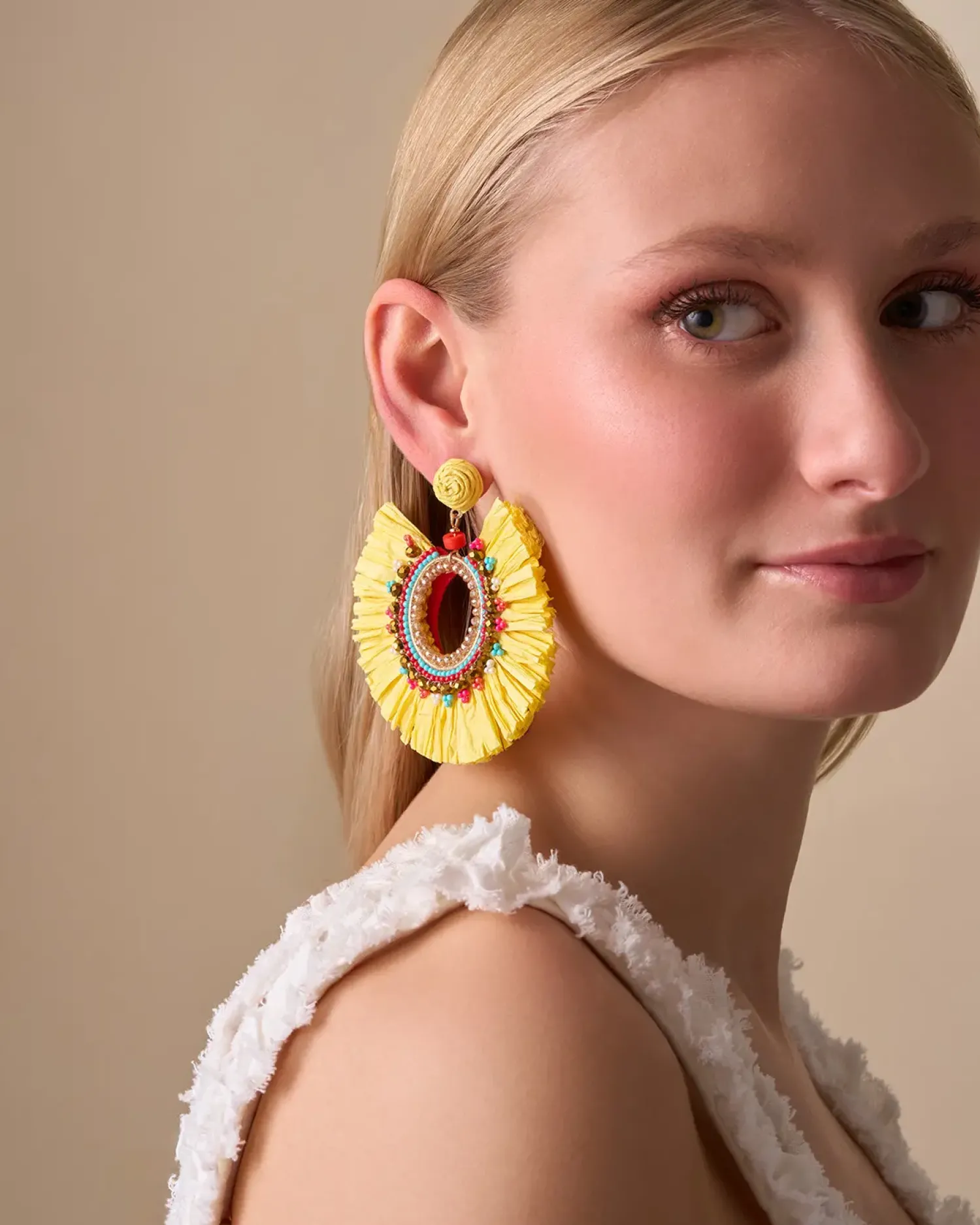 Bijou Brigitte Ohrstecker>Ohrstecker - Golden Sunshine gelb