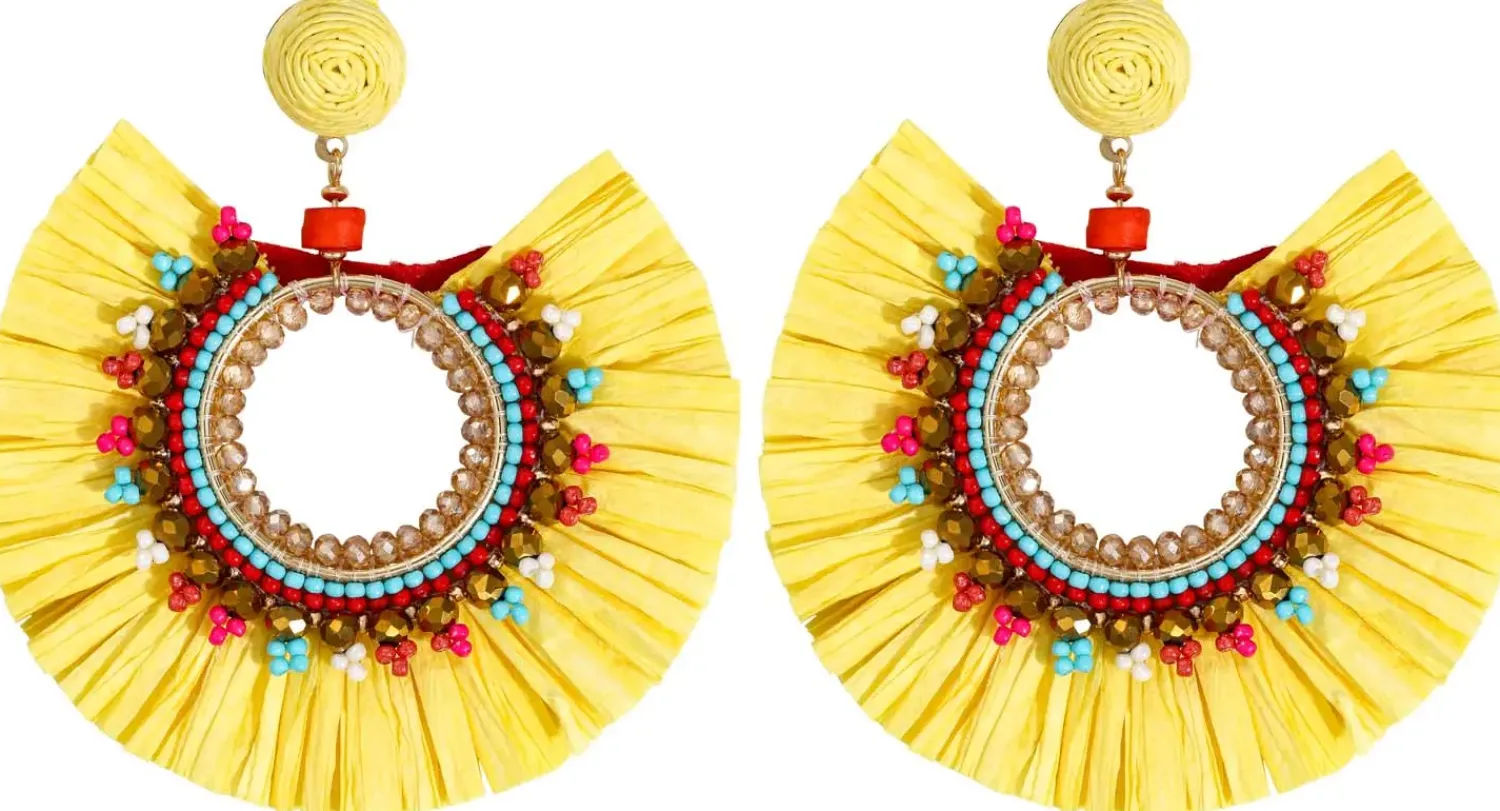 Bijou Brigitte Ohrstecker>Ohrstecker - Golden Sunshine gelb