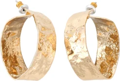 Bijou Brigitte Ohrringe Gold|Ohrstecker>Ohrstecker - en Swirl gold