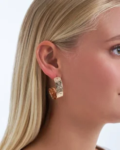Bijou Brigitte Ohrringe Gold|Ohrstecker>Ohrstecker - en Swirl gold