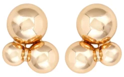 Bijou Brigitte Ohrringe Gold|Ohrstecker>Ohrstecker - en Trio gold