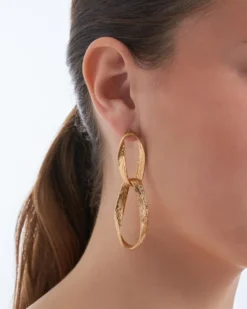 Bijou Brigitte Ohrringe Gold|Ohrstecker>Ohrstecker - en Twist gold