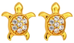Bijou Brigitte Ohrringe Gold|Silver Crystals>Ohrstecker - en Water gold