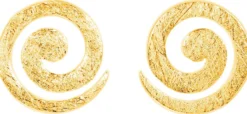 Bijou Brigitte Ohrringe 925Er Silber|Ohrringe Gold>Ohrstecker - Spiral gold