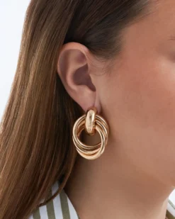 Bijou Brigitte Ohrringe Gold|Ohrstecker>Ohrstecker - Twist gold